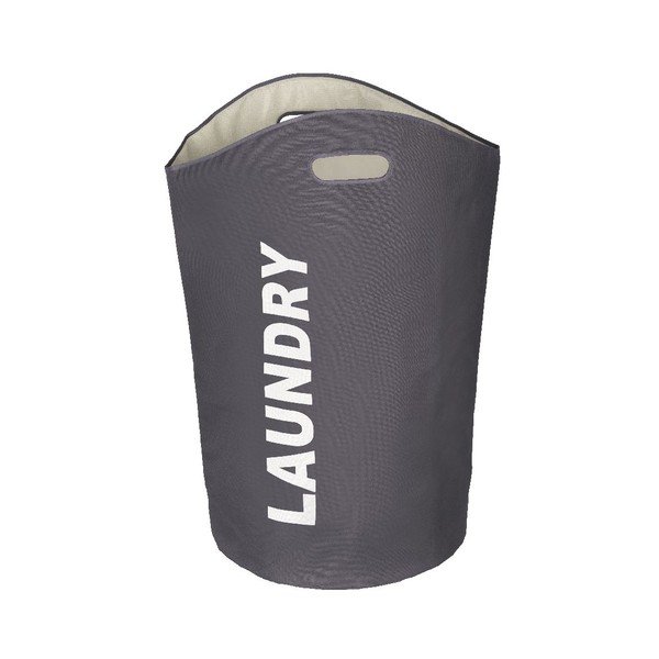 Cesto portabiancheria grigio , 65 l Lumo - Wenko-image-2