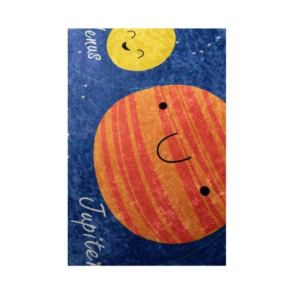 Tappeto blu per bambini , 140 x 190 cm Space - Unknown-image-3