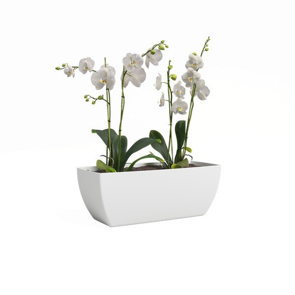 Fioriera in plastica riciclata 30 cm Siena – Artevasi