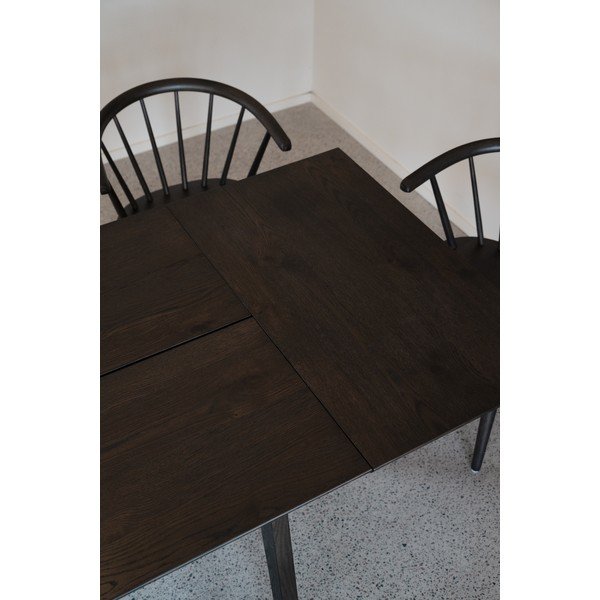Tavolo da pranzo con piano effetto rovere allungabile 90x180 cm Melfort – Rowico-image-2