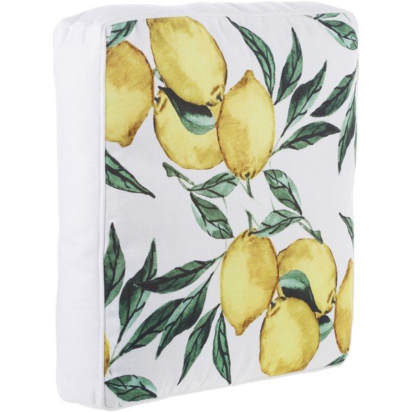 Cuscino di seduta in cotone, 40 x 40 cm Citrus - Westwing Collection-image-3