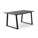 Tavolo da pranzo pieghevole nero con piano nero 90x165 cm Meza - Hammel Furniture