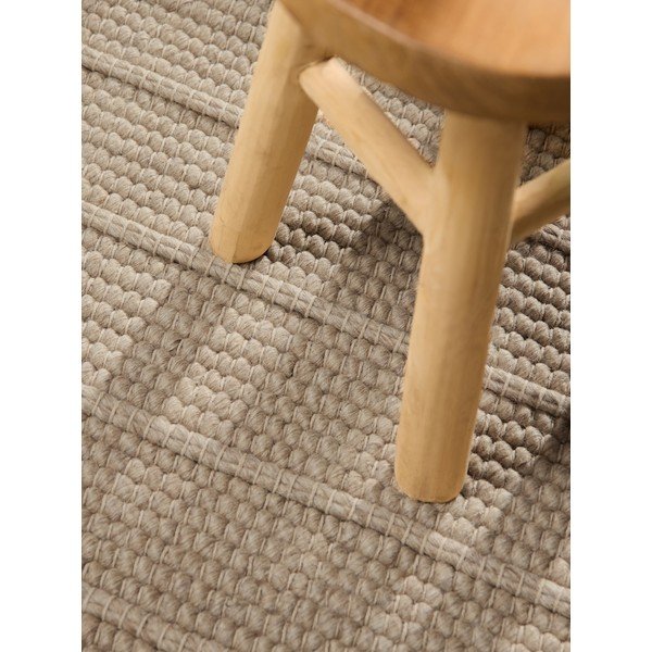 Passatoia beige in lana tessuta a mano 80x250 cm Camden Parker – Ted Baker-image-3