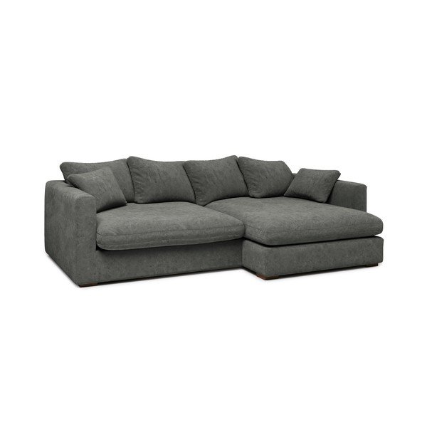Divano angolare grigio (angolo destro) Comfy - Scandic-image-1