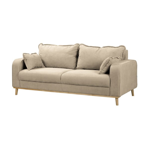 Divano beige 193 cm Beata - Ropez-image-2