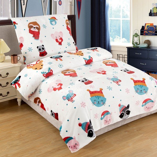 Biancheria da letto microplush 200x140 cm Zoo - My House
