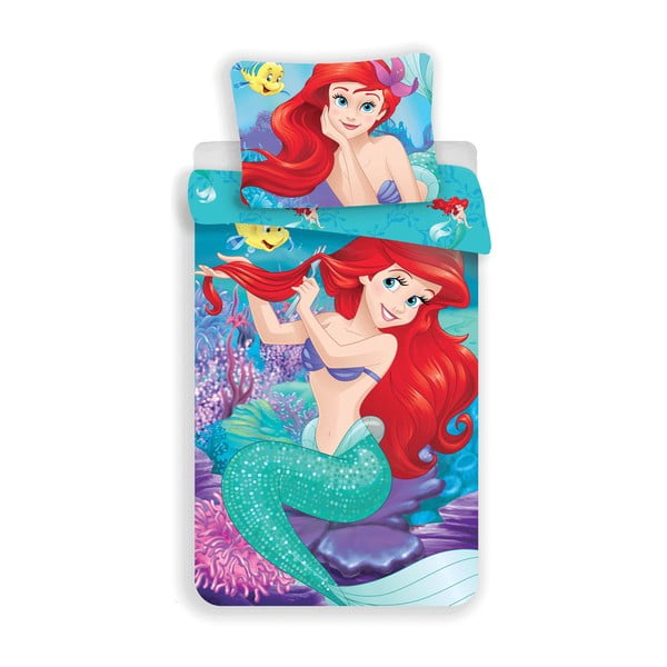 Biancheria da letto per bambini in cotone per letto singolo 140x200 cm Ariel - Jerry Fabrics