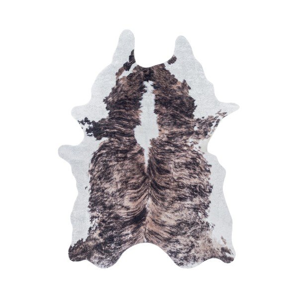 Pelliccia marrone scuro sintetica 100x135 cm Etosha – Ayyildiz Carpets