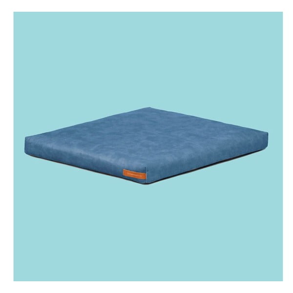 Materasso blu per cani in ecopelle 40x50 cm SoftPET Eco S - Rexproduct-image-1