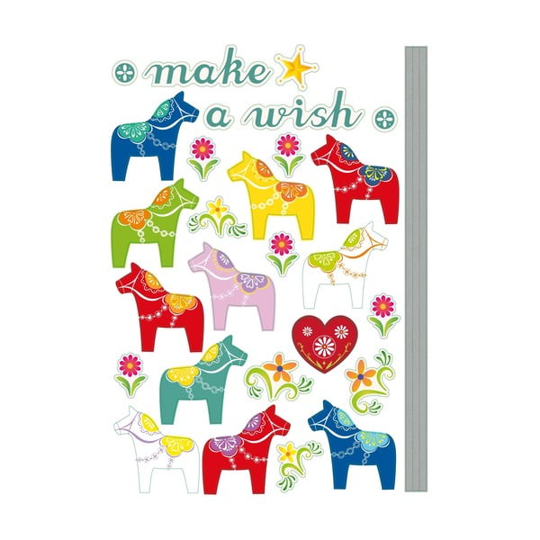 Adesivo Fanastick Small Colorful Horses - Ambiance-image-2