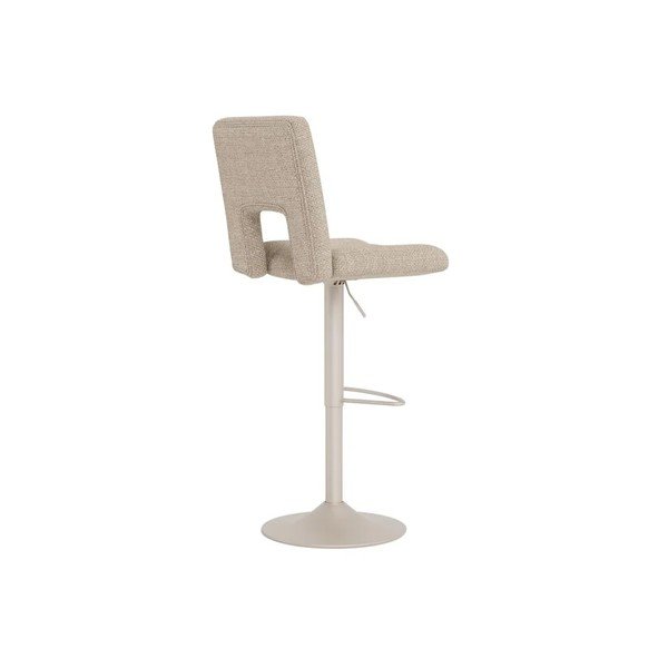 Set di sbagelli da bar beige imbottito con altezza regolabile/girevoli 2 pz (altezza della seduta 62 cm) Sylvia – Actona-image-4