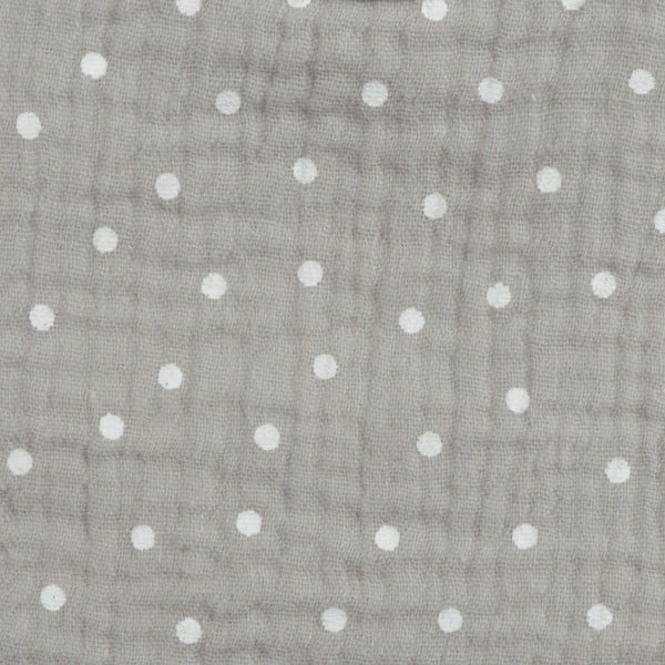 Bavaglini di mussola grigi in set da 2 - Bébé Douceur-image-1