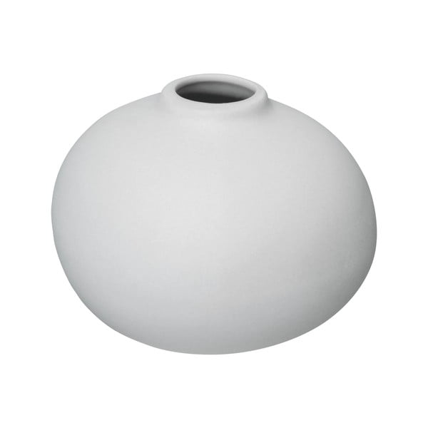 Set di vasi in grigio chiaro in porcellana 3 pz (altezza totale 9 cm) Nona – Blomus-image-4