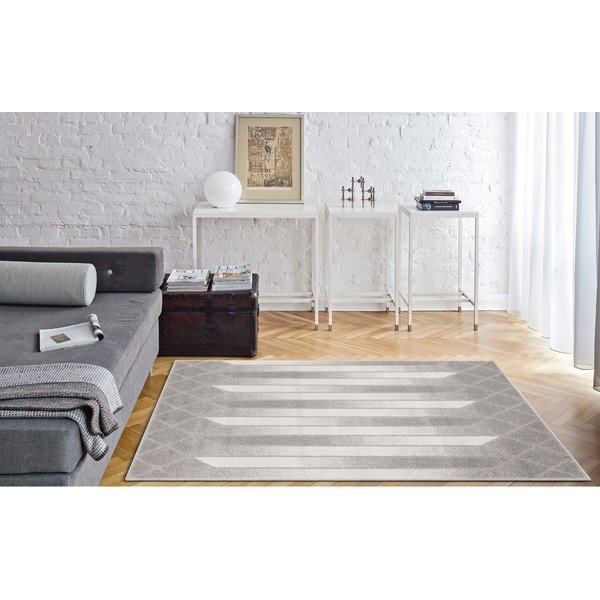Tappeto grigio 240x330 cm Lori - FD-image-1