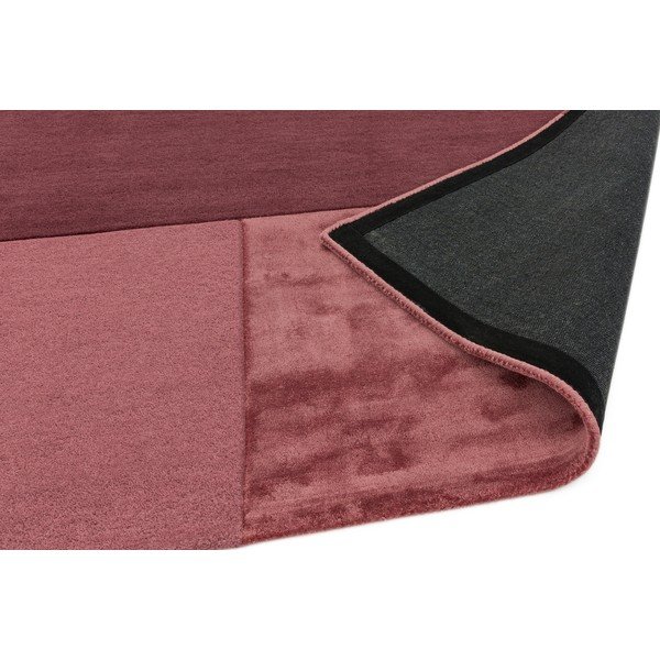 Tappeto rosa scuro Tate Tonal Textures, 120 x 170 cm - Asiatic Carpets-image-4