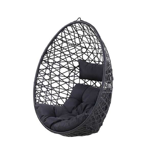 Sedia pensile da giardino nera senza supporto Costelo - Bonami Selection