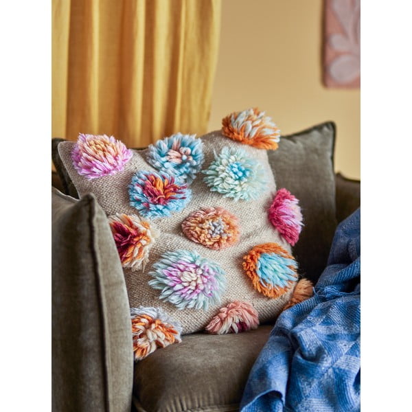 Cuscino decorativo in lana 50x50 cm Somma - Bloomingville-image-1