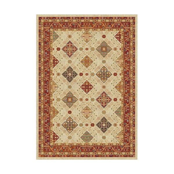 Tappeto beige Nova Ornaments, 133 x 190 cm - Universal