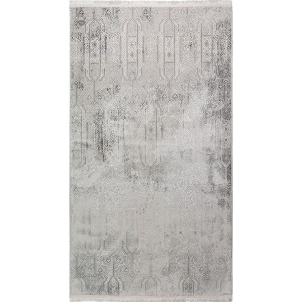 Tappeto lavabile grigio chiaro 160x230 cm Gri - Vitaus