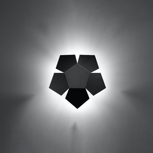 Lampada da parete nera Izar - Sollux-image-2