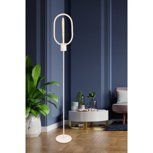 Lampada da terra LED bianca (altezza totale 132 cm) Goktug – Squid Lighting-image-1