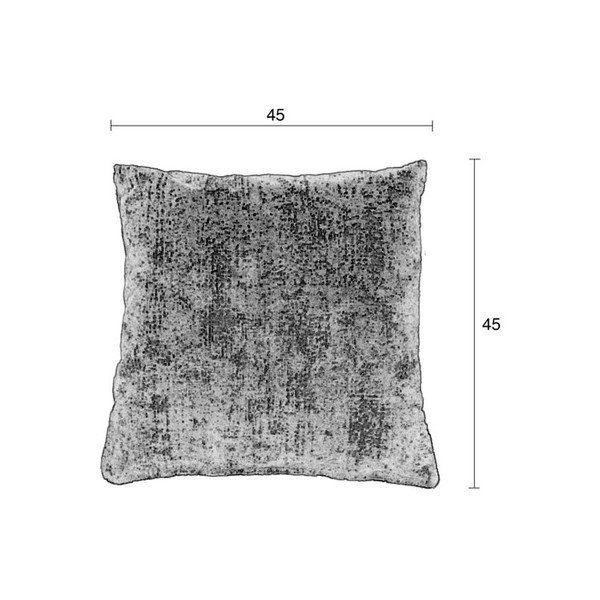 Cuscino verde con imbottitura Sarona Vintage, 45 x 45 cm - Zuiver-image-2