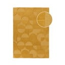 Tappeto in lana giallo 120x170 cm Gigi - Flair Rugs