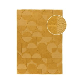 Tappeto in lana gialla 200x290 cm Gigi - Flair Rugs