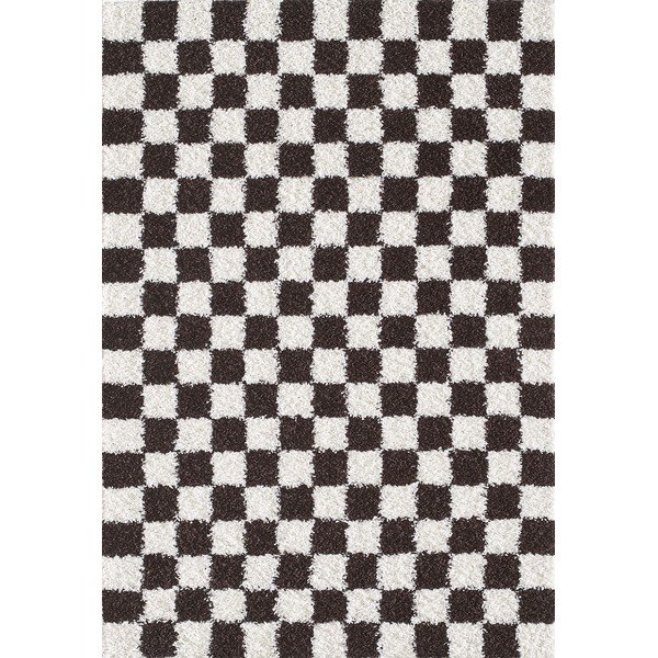 Tappeto marrone/color crema 80x150 cm Grida – ESTE