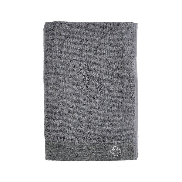 Asciugamano grigio con lino 140x70 cm Inu - Zone
