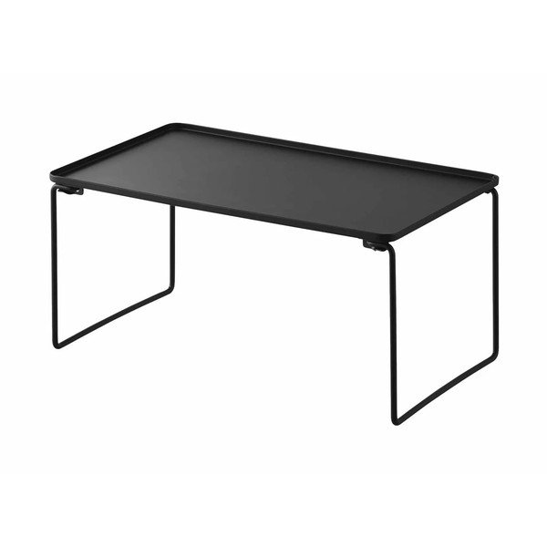 Ripiano aggiuntivo nero in metallo 41x19 cm Tower – YAMAZAKI
