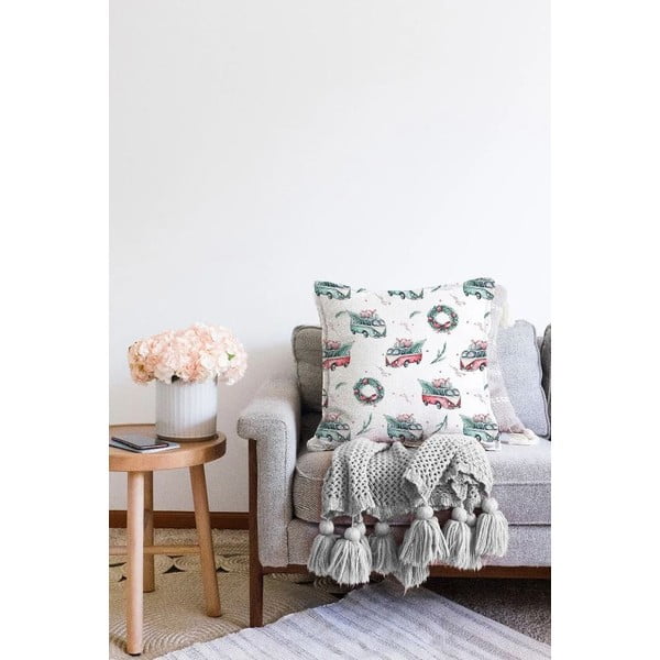 Federa decorativa a tema Natale 43x43 cm – Mila Home-image-2