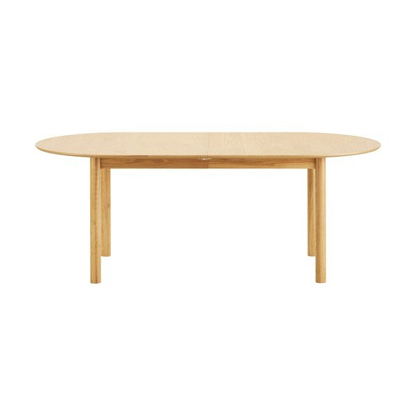 Tavolo da pranzo con effetto rovere allungabile con estensione Bundaberg – House Nordic-image-3