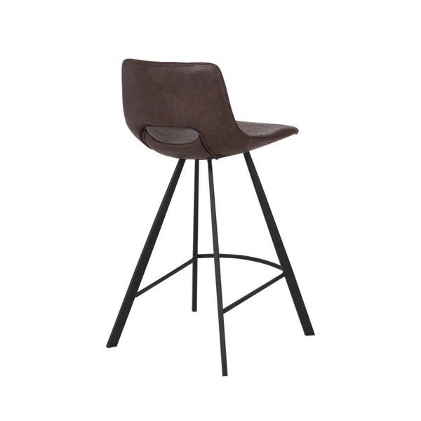 Sgabello da bar marrone scuro, altezza 87 cm Coronas - Canett-image-1