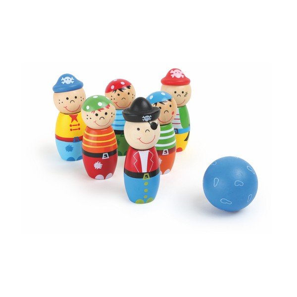 Pirata del bowling in legno - Legler