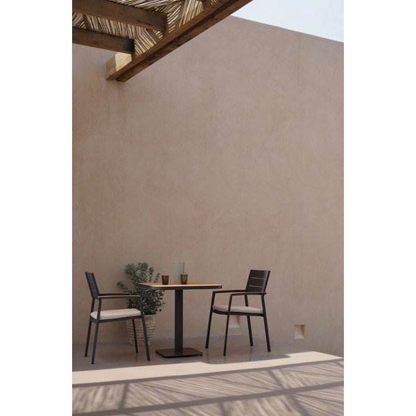 Tavolino da giardino in alluminio 75x75 cm Belmar – Bizzotto-image-1
