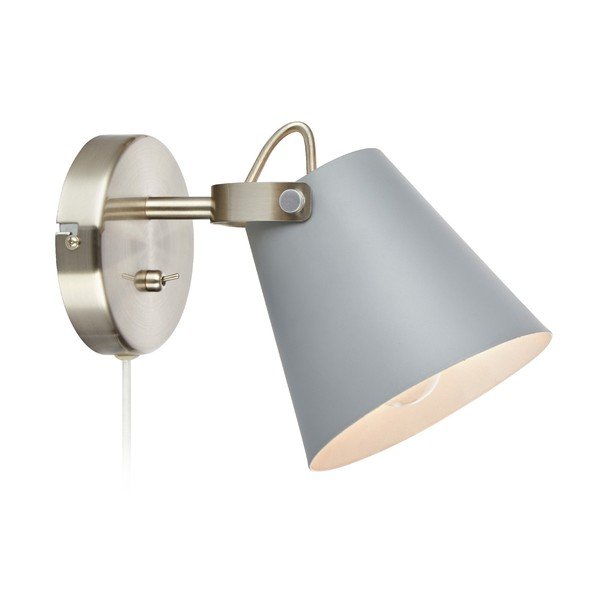 Lampada da parete grigia Tribe - Markslöjd-image-1