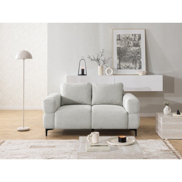 Divano grigio chiaro 154 cm Helio – Ropez-image-3