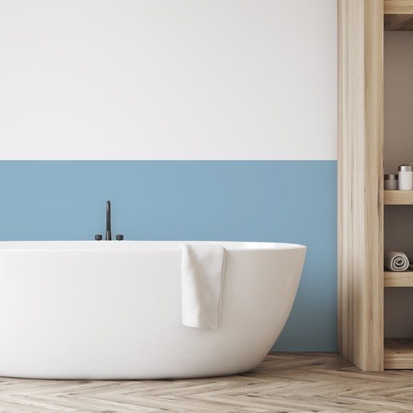 Adesivo murale 200x60 cm Sky Blue - Ambiance-image-1