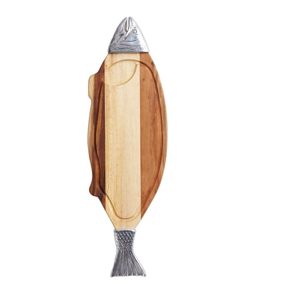Servírovací prkénko Kitchen Craft Master Class Fish, 66 x 20 cm