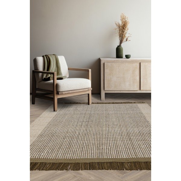 Tappeto in lana marrone chiaro tessuto a mano 200x290 cm Avalon - Asiatic Carpets-image-2