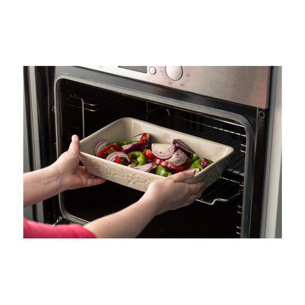 Piastra in gres crema , 31 x 20 cm In the Forest - Mason Cash-image-1