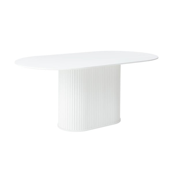 Tavolo da pranzo rotondo 95x180 cm Nola – Unique Furniture-image-2