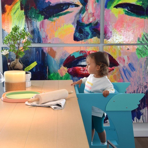 Alettoni verdi aggiuntivi per la torre di apprendimento Montessori - Rocket Baby-image-3