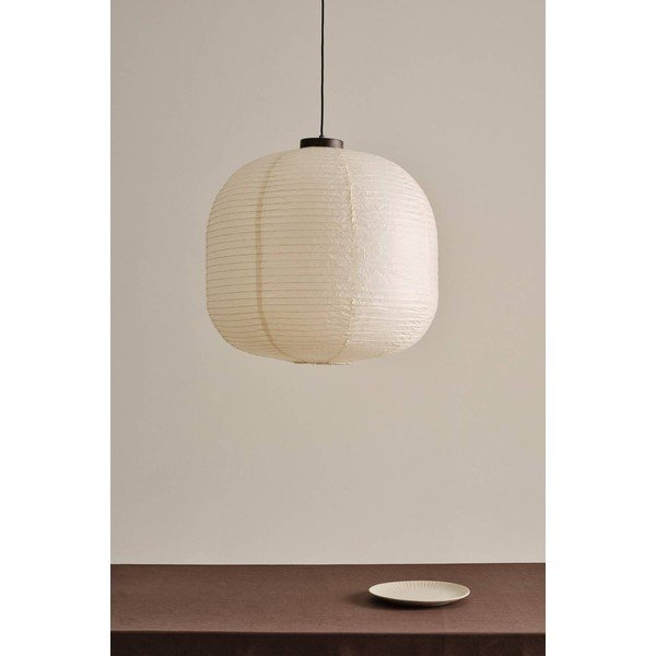 Lampadario beige in carta ø 65 cm Selma – Jotex-image-2