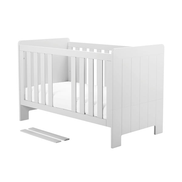 Lettino variabile bianco, 140 x 70 cm Calmo - Pinio-image-3