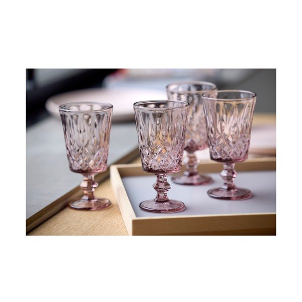 Set di bicchieri da vino 290 ml 4 pz Sorrento – Lyngby Glas-image-1