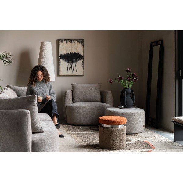 Poltrona marrone chiaro Rocca – Dutchbone-image-4
