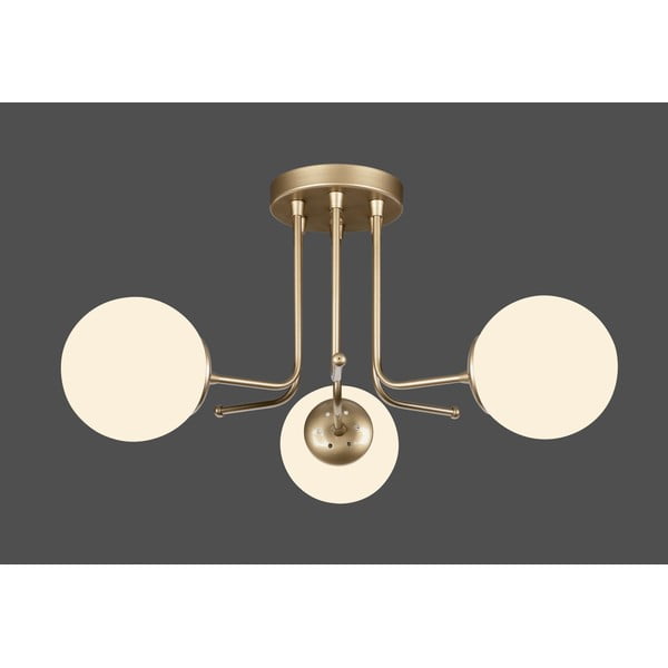 Lampada da soffitto di colore oro, altezza 34 cm Star - Squid Lighting-image-1