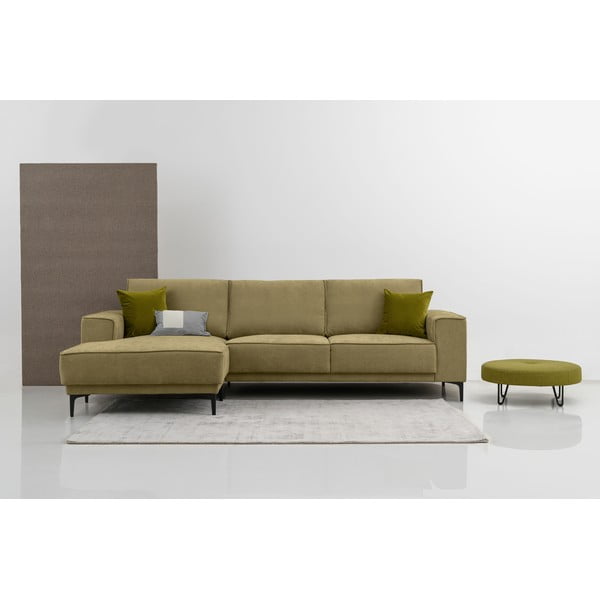 Divano angolare verde (con penisola a sinistra) Copenhagen – Scandic-image-1